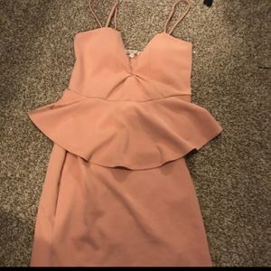 Blush Charolette Russe Dress